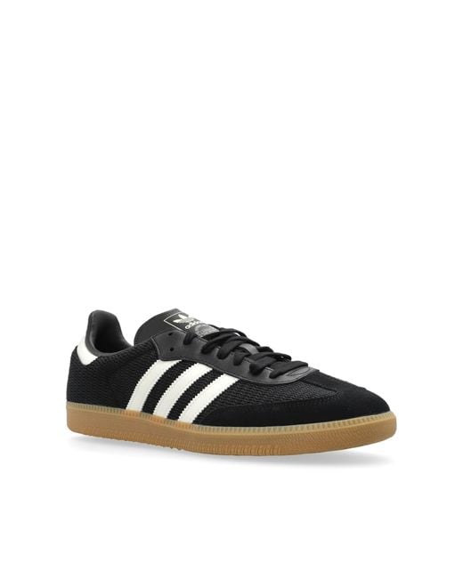Adidas Originals Black Sports Shoes Samba Og for men