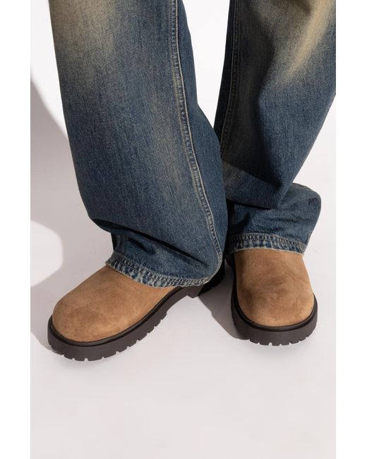 Birkenstock Brown 'Highwood Slip On Mid' Ankle Boots for men