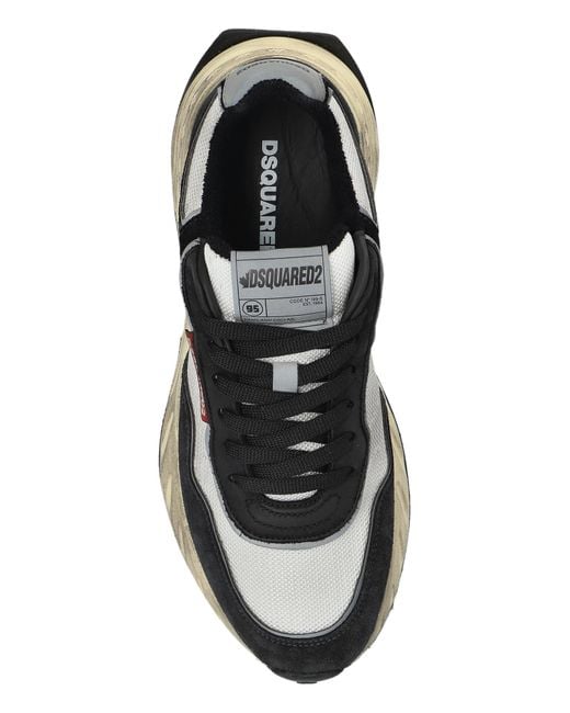 DSquared² Black Sport Shoes Sprinter