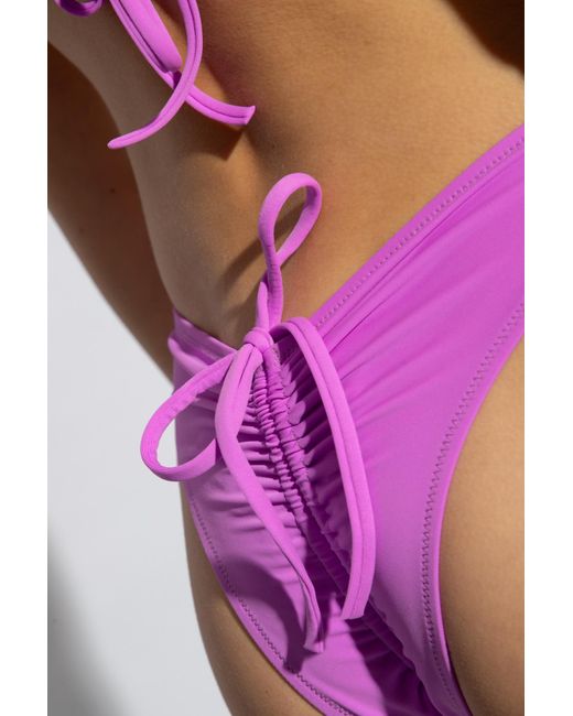 DSquared² Purple Swimsuit Bottom