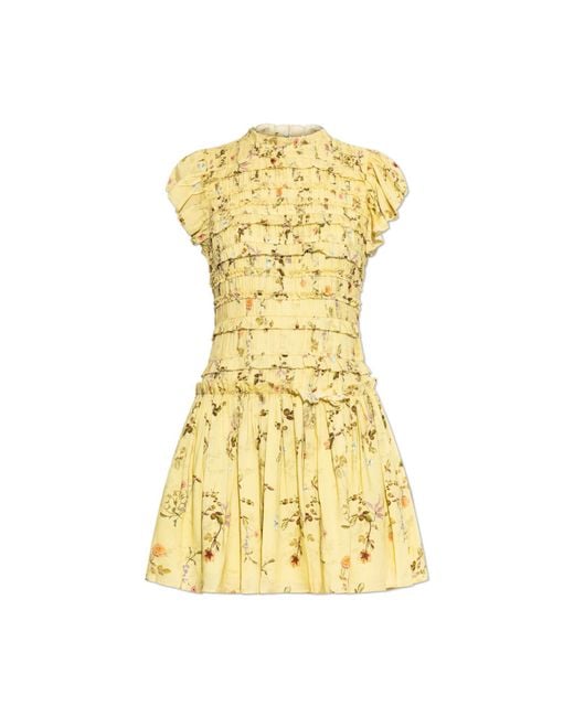 AllSaints Yellow Dress 'Lauren'