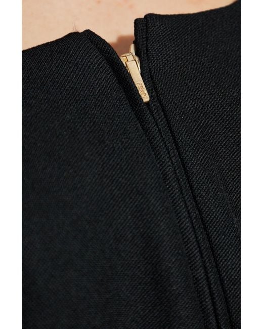 Fendi Black Wool Blazer