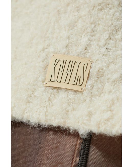 KNWLS Natural Wool Sweater 'Mandi'