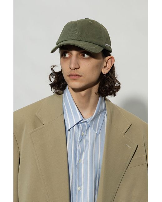 Jacquemus Baseball Cap in Green Lyst