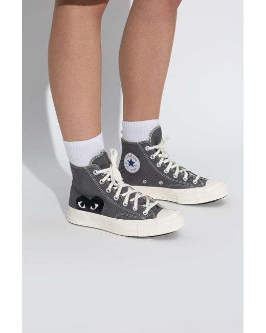 COMME DES GARÇONS PLAY Gray Comme Des Garcons Play X Converse