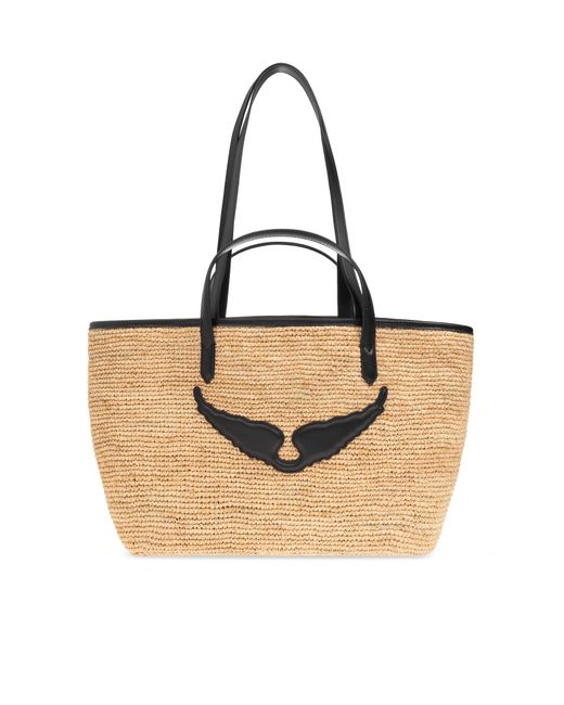 Zadig & Voltaire Natural Bag Type Shopper