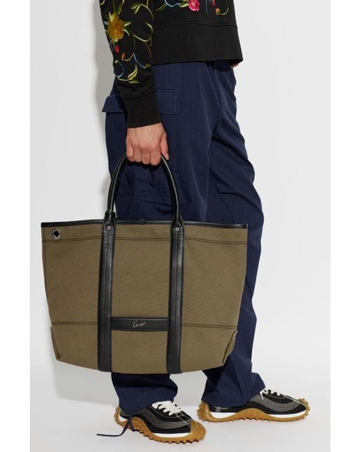 KENZO Black Double-Sided Bag for men