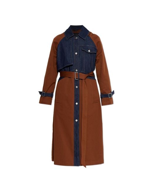 AllSaints Orange Coat 'Dayly'