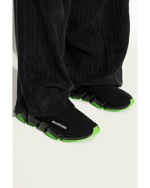 Balenciaga Green Sports Shoes 'Speed 2.0'