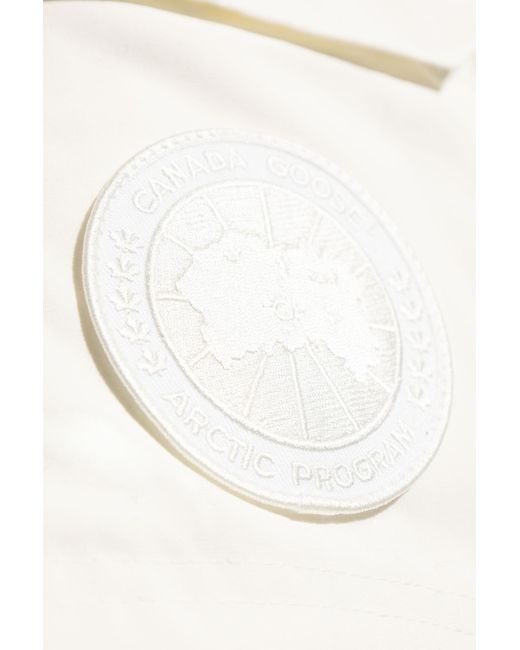Canada Goose White 'Paradigm Expedition' Down Parka for men