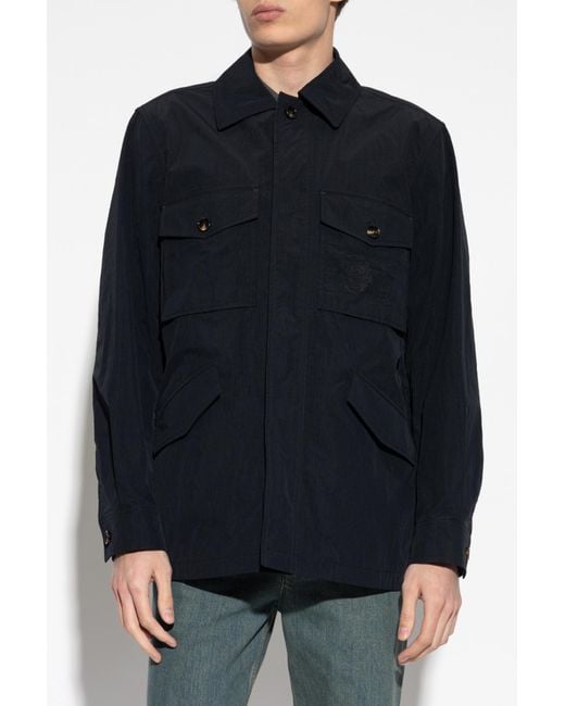 Burberry Blue 'Bradmore' Jacket for men