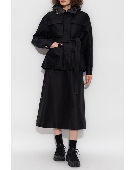 Moncler Black Jacket 'Essalois'