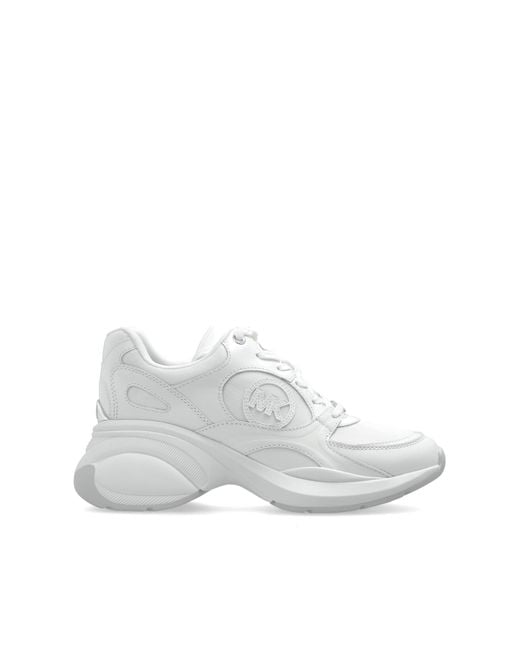 MICHAEL Michael Kors White Sports Shoes Zuma