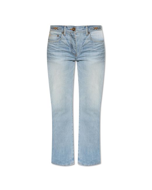 【関税&送料込】Versace Denim Wide-Leg Jeans Versace Jeans Couture Women's Denim Collection | Official