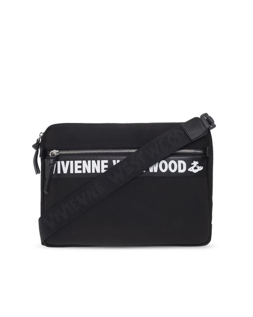 Vivienne Westwood Black 'lisa' Laptop Bag