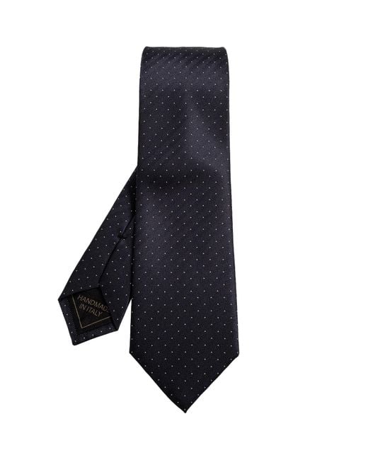 Brioni Blue Silk Tie for men