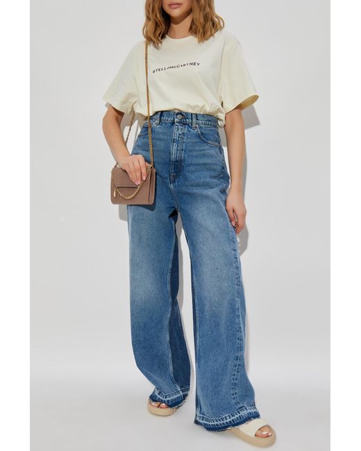 Stella McCartney White T-Shirt With Logo