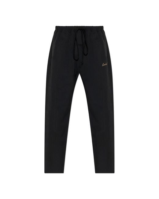 Fear Of God Black Wide-Leg Trousers for men