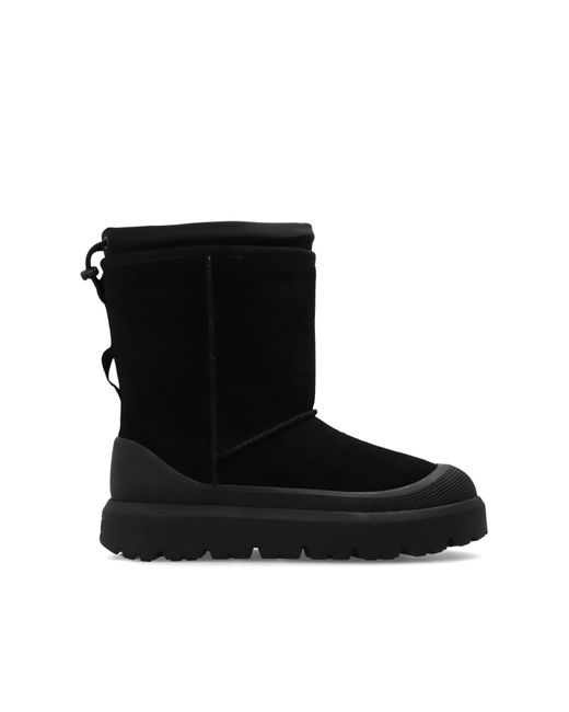 UGG 'classic Short Weather Hybrid' Snow Boots in Black for Men | Lyst Canada