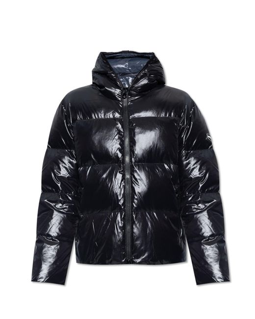Duvetica Black 'auva' Quilted Down Jacket for men