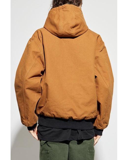 Carhartt Green Double-Sided "Active" Jacket for men