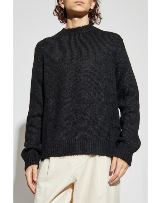 Jil Sander Blue Wool Sweater for men