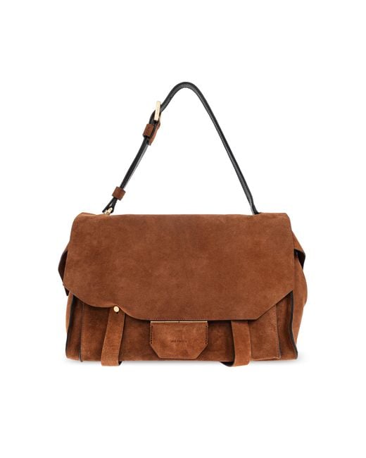 AllSaints Brown Shoulder Bag Ursa