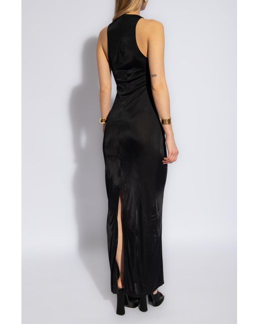Saint Laurent Black Sleeveless Dress,