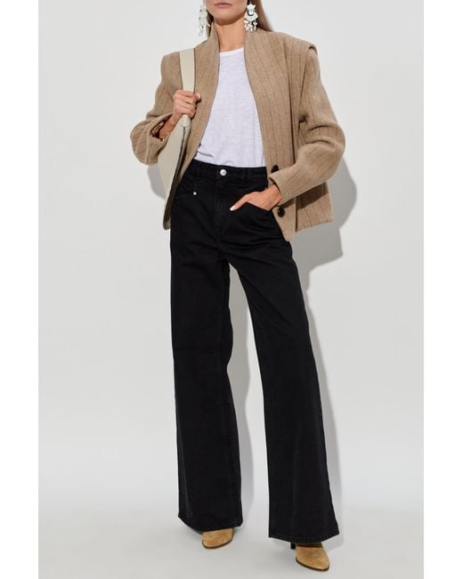 Isabel Marant Black 'Lemony' Jeans