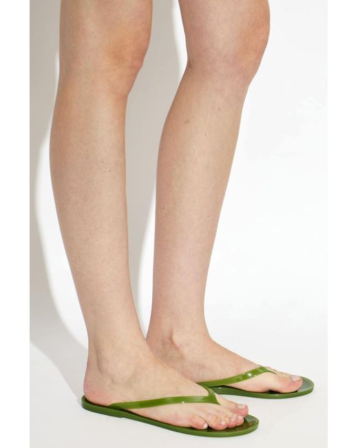 Christopher Esber Green "Jo" Rubber Flip-Flops