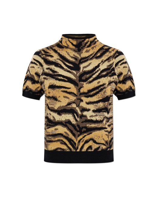 KENZO Black Short-Sleeve Sweater