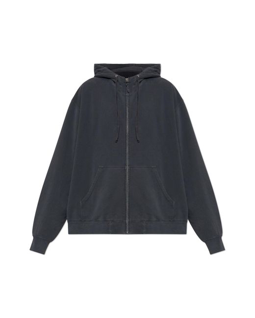 Maison Margiela Blue 'Oversize' Sweatshirt for men