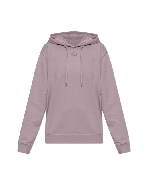DIESEL Purple "F-Normy-Hood-Od" Hoodie