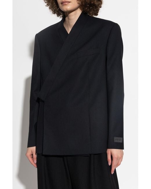 KENZO Black Wool Blazer