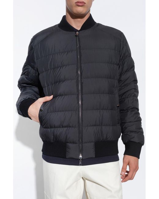 Moncler Reversible 'Diounes' Bomber Jacket in Blue for Men