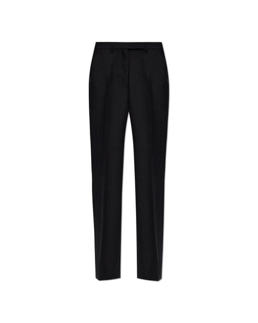 Tom Ford Black Herringbone Pattern Trousers