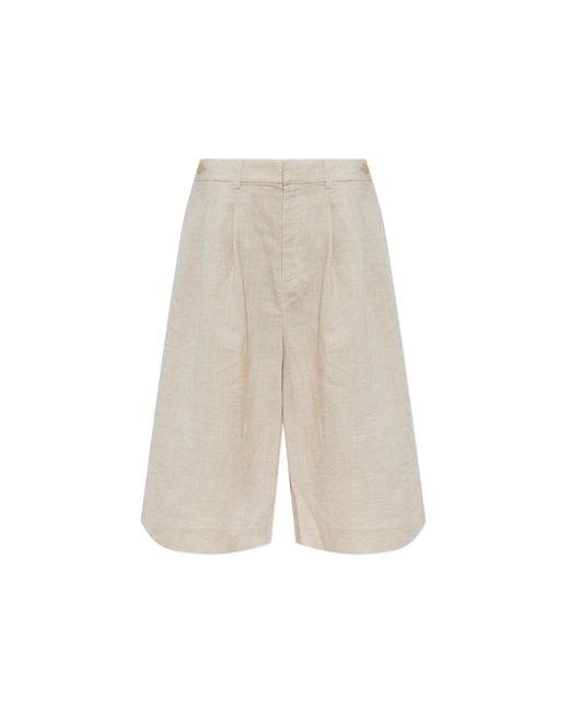 Gestuz White "Gzriava" Shorts