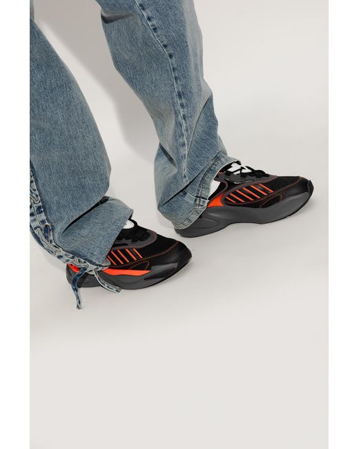 Adidas Originals Red ‘Ozmorph’ Sneakers for men