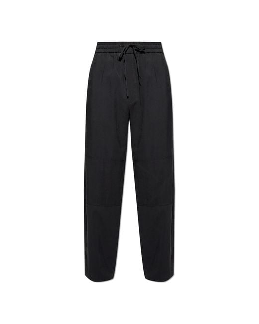 Iceberg Black Trousers With Pockets for men