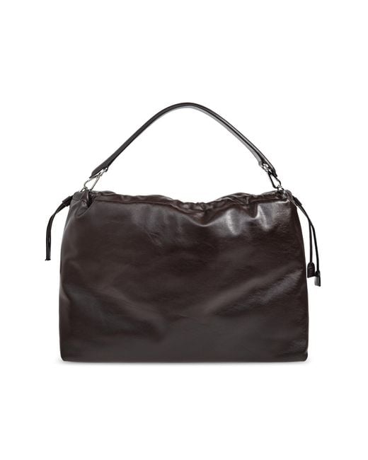 Fendi Black Shoulder Bag "Flux Maxi Messenger" for men
