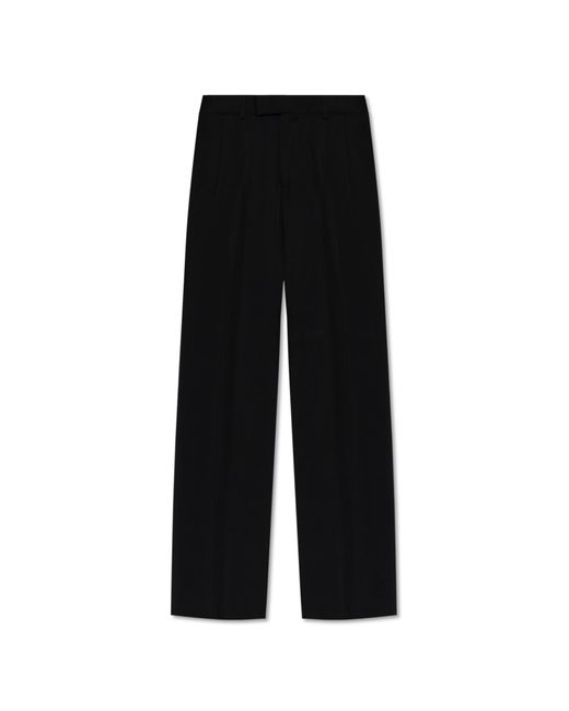 Amiri Black Creased Trousers By for men