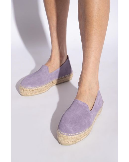 Manebí Purple Suede Espadrilles