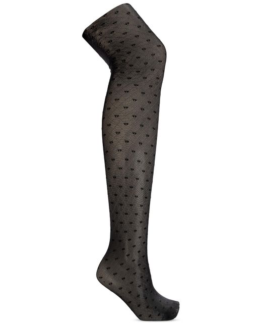 Tom Ford Black Monogram Tights