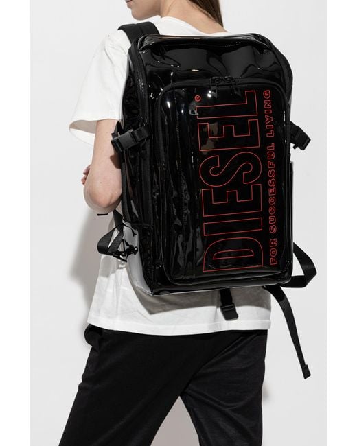 DIESEL Black Backpack 'Dsb010'