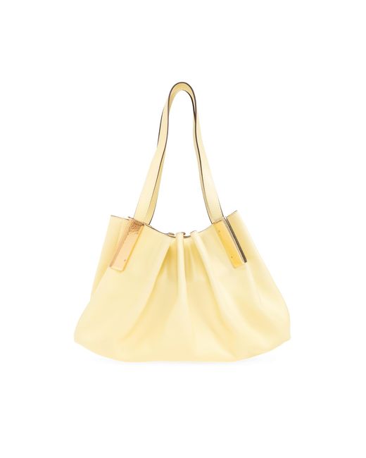Ulla Johnson Metallic Shoulder Bag Isadora Mini