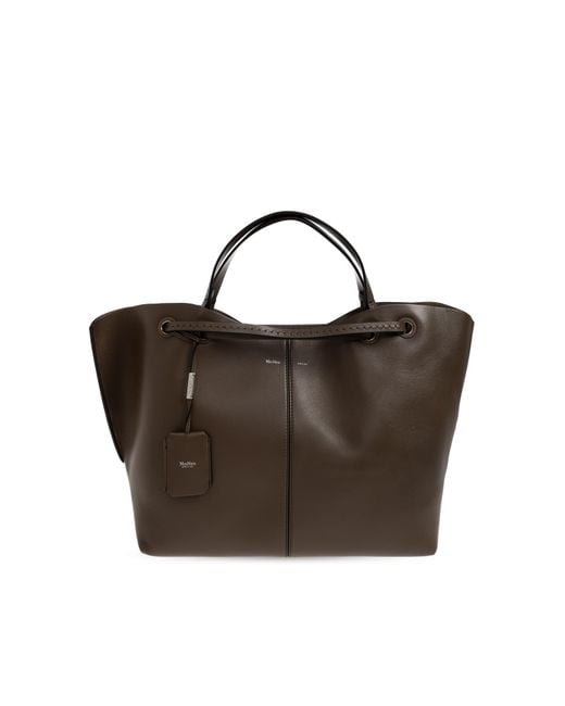 Max Mara Brown 'Eddoubles' Bag