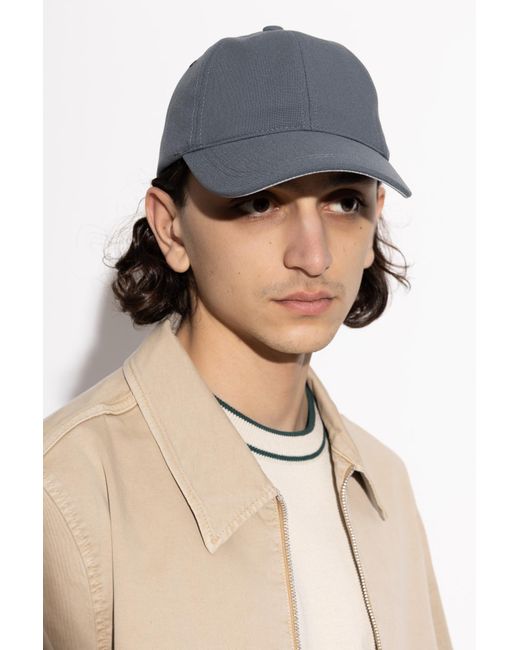 Paul Smith Blue Baseball Cap for men