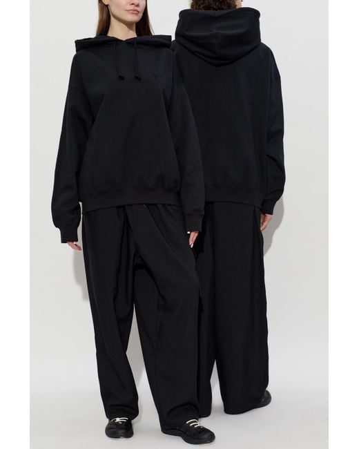 Y-3 Blue Sweatshirt With Logo