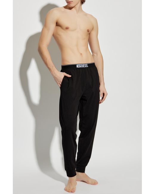DIESEL Black Trousers Julio-D-Box for men