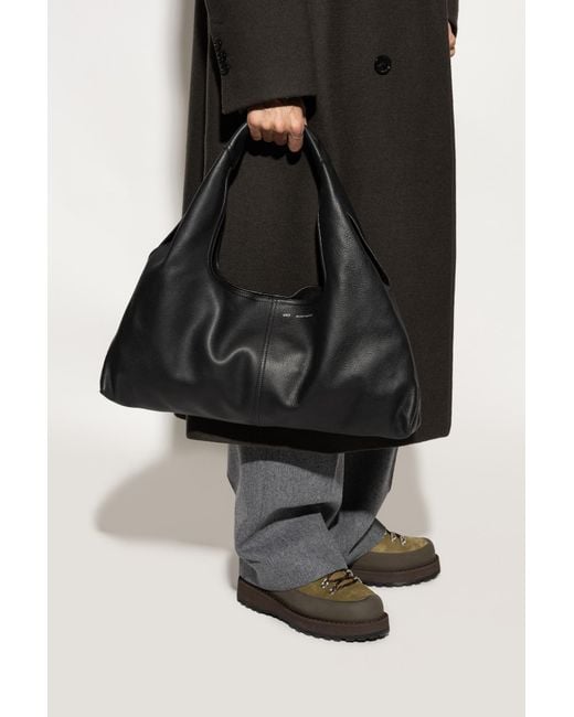 AMI Black Shoulder Bag